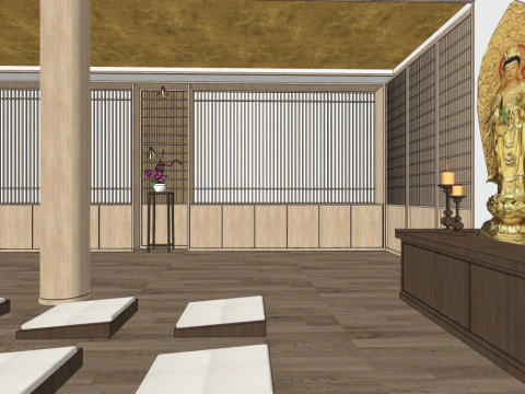 Sanctuary 3D Model