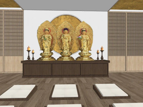 Sanctuary 3D Model