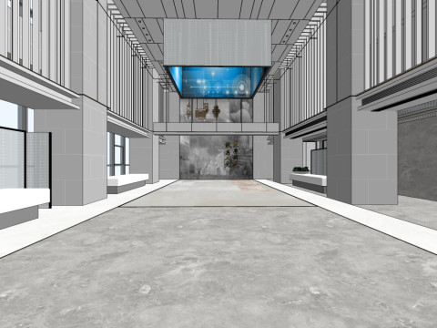 Hol recepcyjny Model 3D