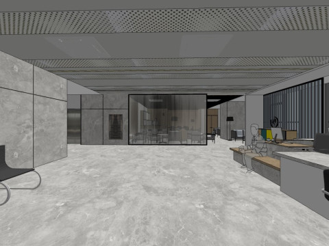 Hol recepcyjny Model 3D