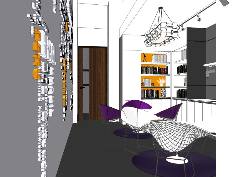 Modern office 3D Model .c4d .max .obj .3ds .fbx .stl .blend 