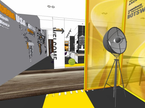 Modern office 3D Model