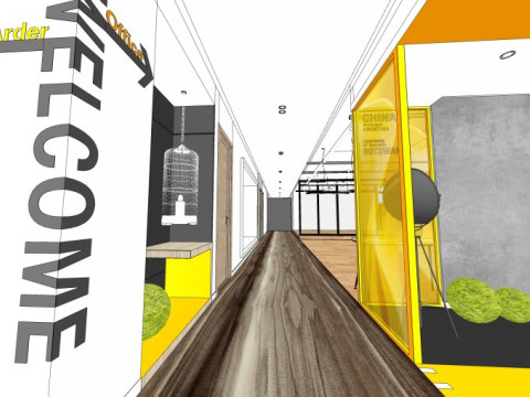 Modern office 3D Model