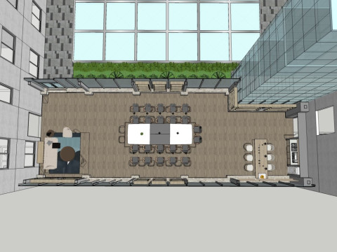 Modern office 3D Model