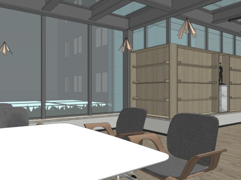 Modern office 3D Model