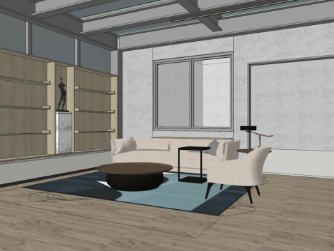 Modern office 3D Model