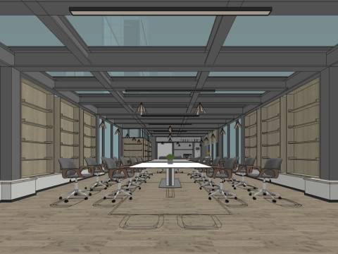 Modern office 3D Model