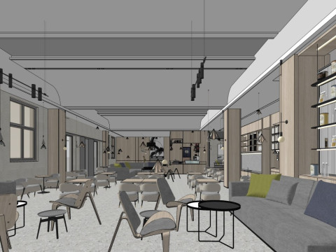 Caff&egrave; Modello 3D