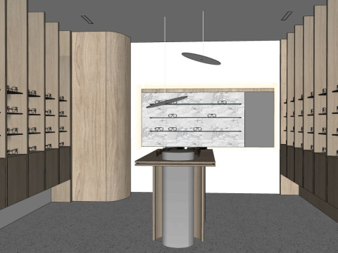 tienda de gafas Modelo 3D