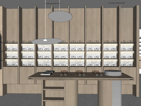 tienda de gafas Modelo 3D