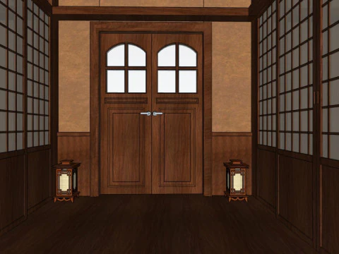 Japanese-style Museum 3D Model