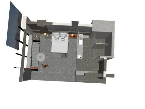 Hotel room 3D Model