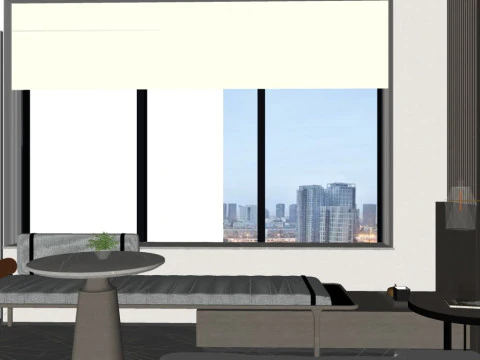 Hotel room 3D Model