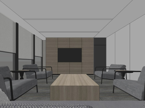 VIP Reception Room 3D Model