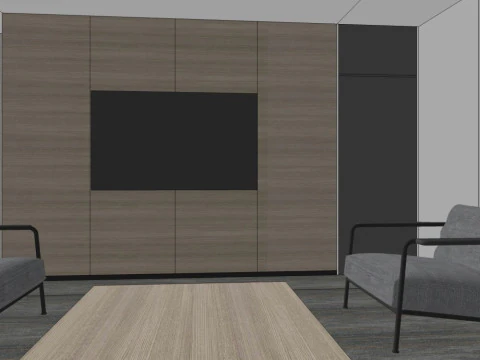 VIP Reception Room 3D Model
