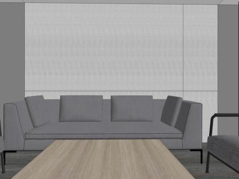 VIP Reception Room 3D Model