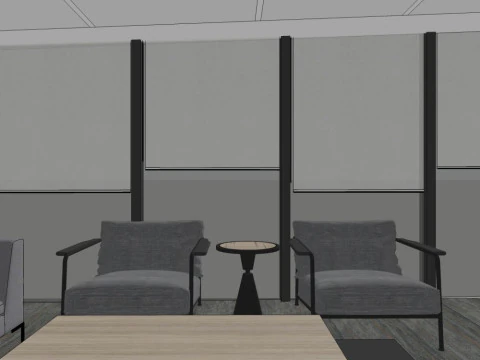 VIP Reception Room 3D Model