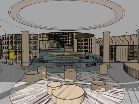 Tempat membaca Model 3D