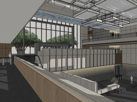 Lobby interior 3D Model