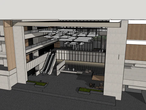 Lobby interior 3D Model