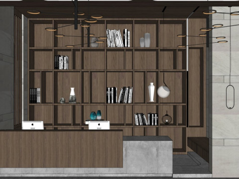 Hotel lobby 3D Model