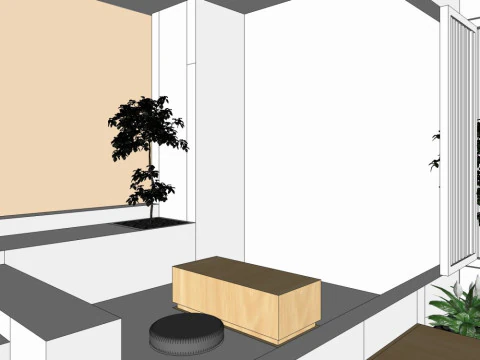 Company lounge 3D Model