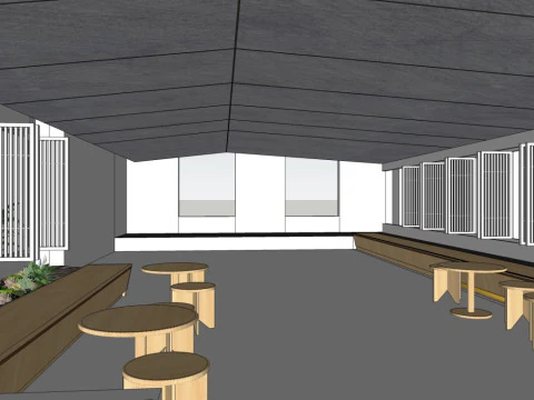 Company lounge 3D Model