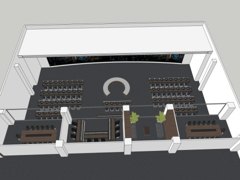 指挥中心 3D 模型