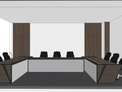 指挥中心 3D 模型