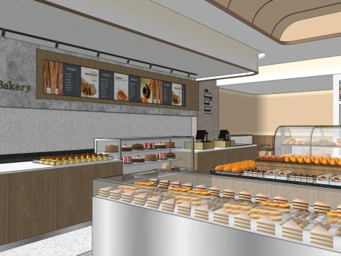 Bakery Design 3D Model