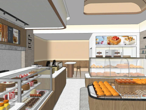 Bakery Design 3D Model