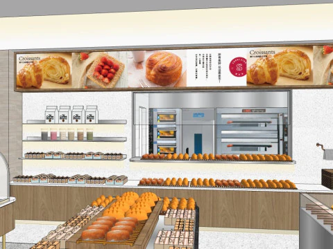 Bakery Design 3D Model