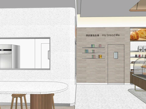 Bakery Design 3D Model