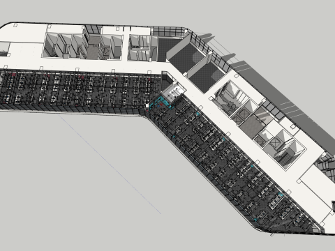 Modern office 3D Model