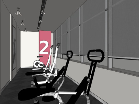 Modern office 3D Model