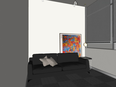 Modern office 3D Model