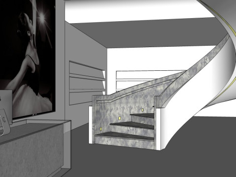 Childrens entertainment reception room 3D Model