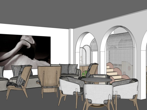 Childrens entertainment reception room 3D Model