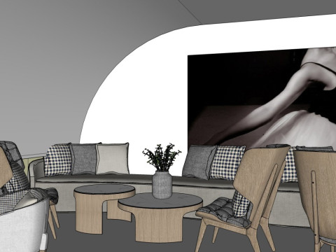 Childrens entertainment reception room 3D Model