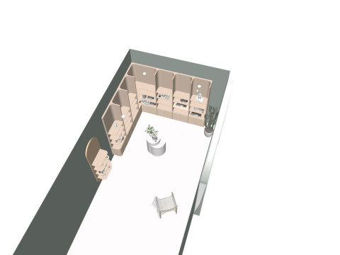 Cosmetica speciaalzaak 3D Model