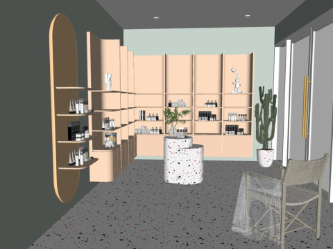 Cosmetica speciaalzaak 3D Model