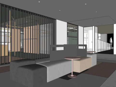 Clothing store 3D Model