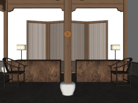 Homestay Rooms 3D Model