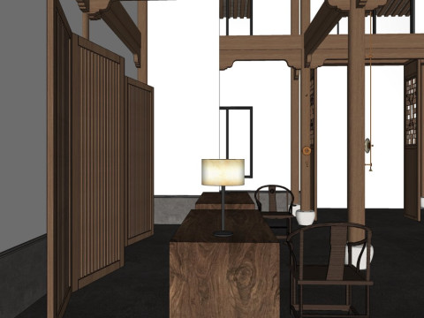 Homestay Rooms 3D Model