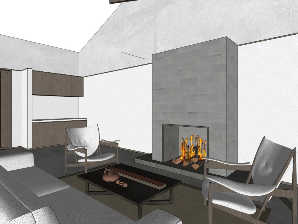 Indoor rooms in homestays 3D Model .c4d .max .obj .3ds .fbx .stl .blend 