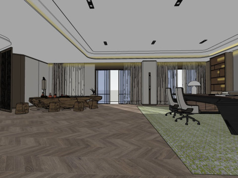 Chairmans Office 3D Model
