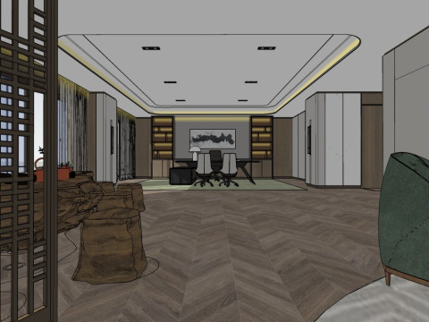 Chairmans Office 3D Model