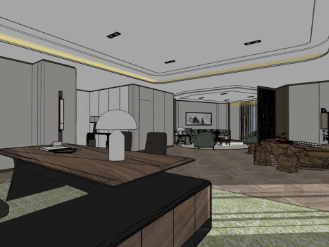 Chairmans Office 3D Model