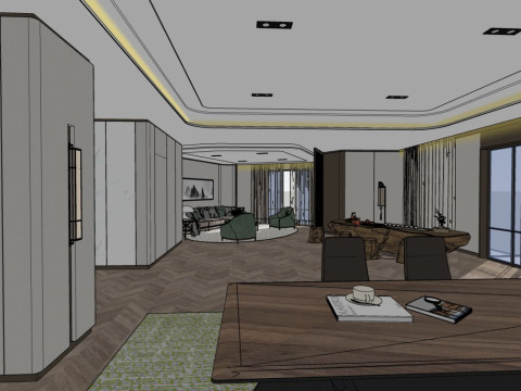 Chairmans Office 3D Model