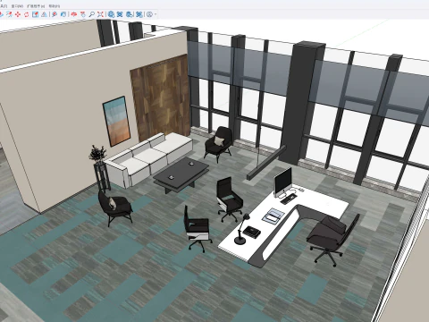 Chairmans Office 3D Model